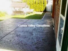 Professional Concrete Finishing Work